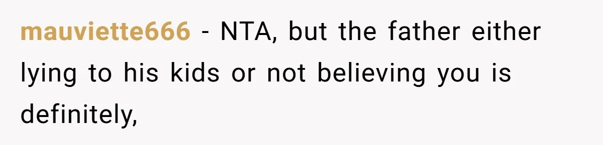 Man Warns Dad About Hazard Near His Little Kids But Gets Accused Of Destroying Their Beach Day mauviette666 − NTA, but the father either lying to his kids or not believing you is definitely,
