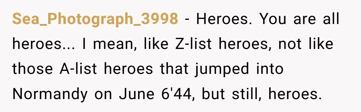 Woman Tries To Record Her Workout At The Gym, But Everyone Keeps Walking In Front Of Her Camera Sea_Photograph_3998 − Heroes. You are all heroes... I mean, like Z-list heroes, not like those A-list heroes that jumped into Normandy on June 6'44, but still, heroes.