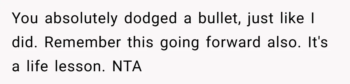 Ex Boyfriend Bad-Mouths Ex Girlfriend To Reclaim Mutual Friends, Gets Instantly Isolated When She Sends Undeniable Proof You absolutely dodged a bullet, just like I did. Remember this going forward also. It's a life lesson. NTA