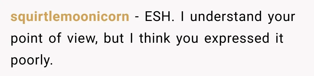 Man Snaps At Disabled Friend For Complaining About A Hike Not Being Wheelchair Accessible squirtlemoonicorn − ESH. I understand your point of view, but I think you expressed it poorly.