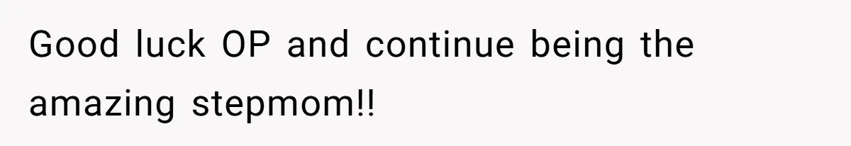 Dad Questions Stepmom's Parenting, Though She Spends Quality Time With Daughter, So She Gives Her Ultimatum Good luck OP and continue being the amazing stepmom!!