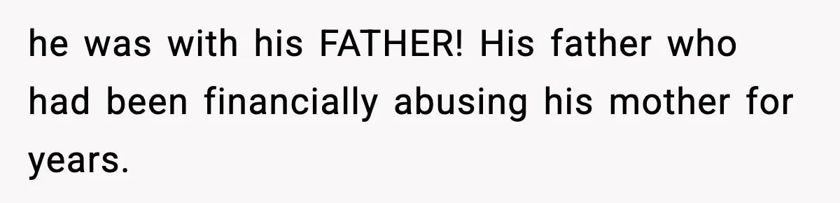 Woman Left Her Son With His Dad And Disappeared For A Week, Now Everyone Is Calling Her A Monster he was with his FATHER! His father who had been financially abusing his mother for years.