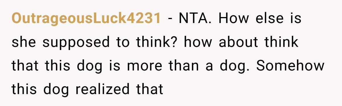 Woman Kicks Friend Out After She Insults Her Deaf Owner's Helpful Golden Retriever OutrageousLuck4231 − NTA. How else is she supposed to think? how about think that this dog is more than a dog. Somehow this dog realized that