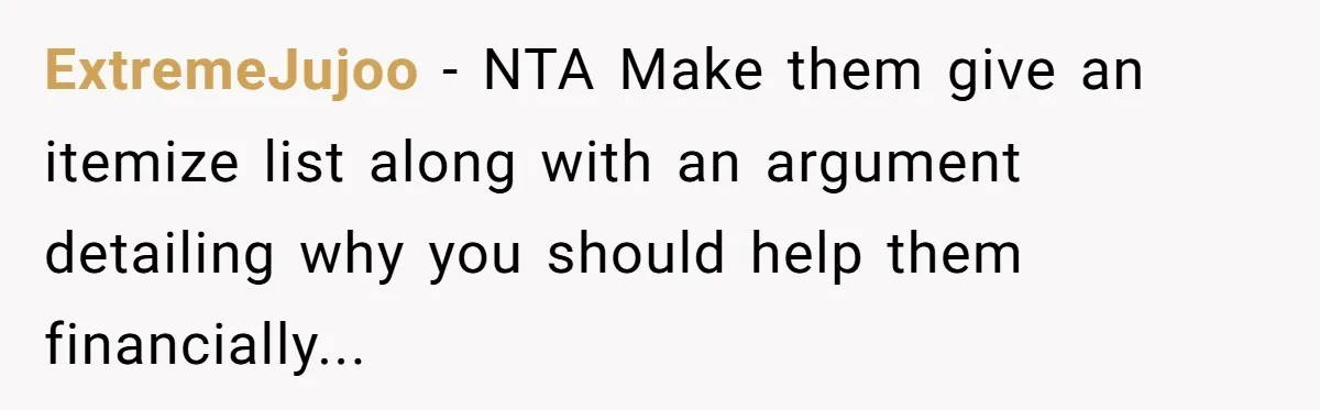 ‘You Need To Beg Just Right’: Parents Demand Help From The Son They Financially Neglected ExtremeJujoo - NTA Make them give an itemize list along with an argument detailing why you should help them financially...