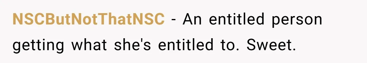 A Karen Followed Him Through The Store insulting him, Then Asked For Help With Groceries NSCButNotThatNSC − An entitled person getting what she's entitled to. Sweet.