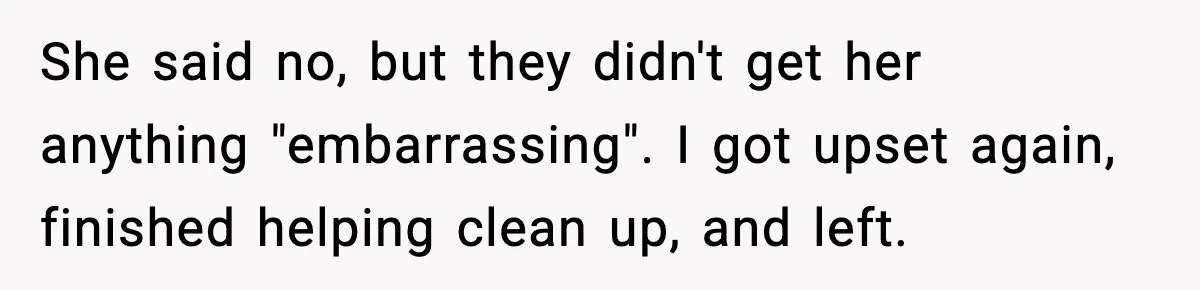 Woman Brings LGBTQ Kids’ Book To Shower, Gets Accused Of Ruining The Party She said no, but they didn't get her anything "embarrassing". I got upset again, finished helping clean up, and left.