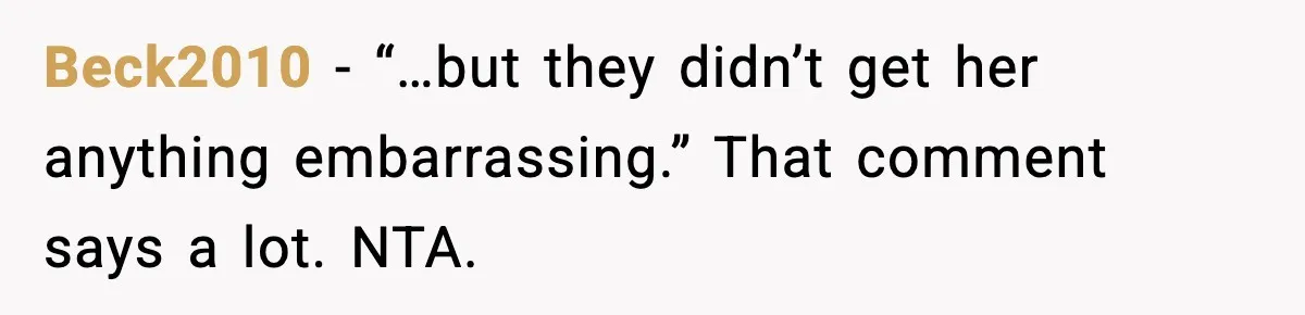 Woman Brings LGBTQ Kids’ Book To Shower, Gets Accused Of Ruining The Party Beck2010 - “…but they didn’t get her anything embarrassing.” That comment says a lot. NTA.