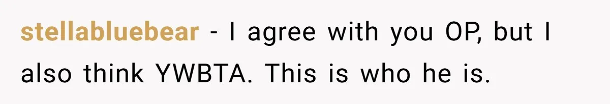 Rich Husband Who Idolizes Elon Musk Gets Stopped By Wife From Buying His Dream Cybertruck stellabluebear − I agree with you OP, but I also think YWBTA. This is who he is.