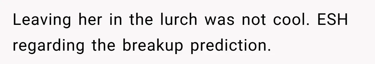Wedding Planner Brother Predicts Sister’s Marriage Won’t Last, She Melts Down And Loses Her Venue Leaving her in the lurch was not cool. ESH regarding the breakup prediction.