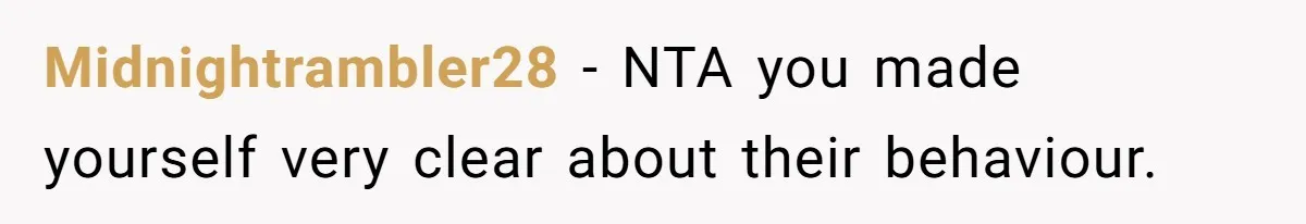 Man Welcomes Homeless Brother Into Home Only To Hear Vile Slur And Kick Entire Family With Wife And Kids Out Midnightrambler28 − NTA you made yourself very clear about their behaviour.