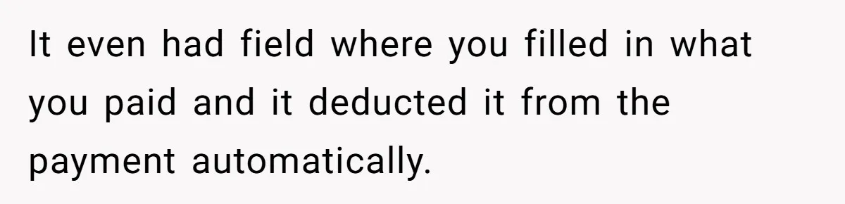 Dad Sends Ex Details Of Tiny Pay Rise And Watches Her Lawyer Bill Explode Over Two Dollars Monthly It even had field where you filled in what you paid and it deducted it from the payment automatically.