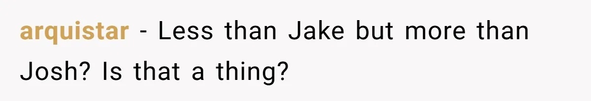 arquistar − Less than Jake but more than Josh? Is that a thing?