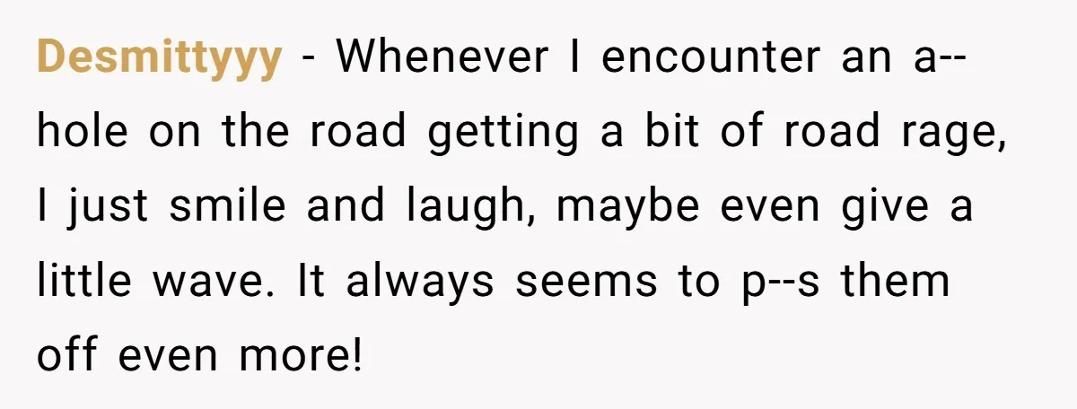 Minivan Driver's Road Rage Ends in Humiliation Thanks to This Clever Trick Desmittyyy - Whenever I encounter an a--hole on the road getting a bit of road rage, I just smile and laugh, maybe even give a little wave. It always seems...