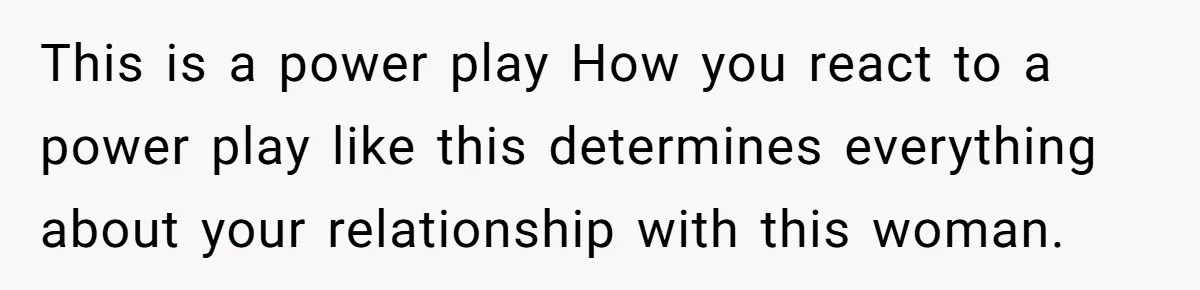 MIL Sends Her A Bill For Christmas, Then Gets Angry When The Internet Takes Her Side This is a power play How you react to a power play like this determines everything about your relationship with this woman.