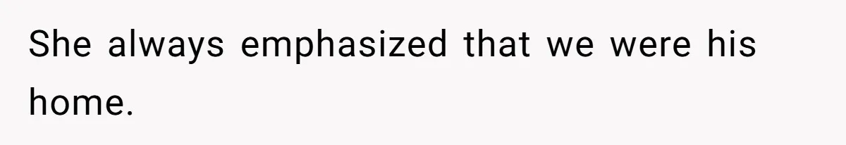 Father Struggles To Convince His Child He Lives At Home, Wife Calls Him Out For Expecting Too Much She always emphasized that we were his home.