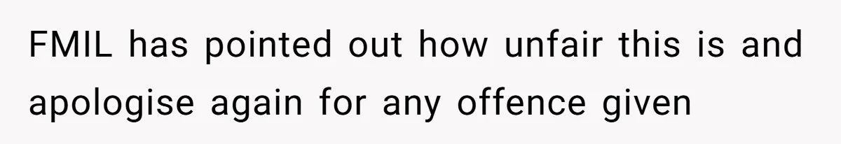 MIL Sends Her A Bill For Christmas, Then Gets Angry When The Internet Takes Her Side FMIL has pointed out how unfair this is and apologise again for any offence given