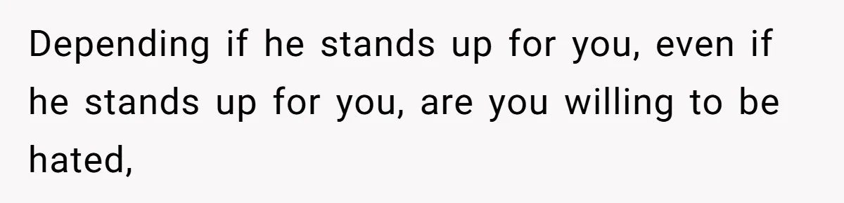 MIL Sends Her A Bill For Christmas, Then Gets Angry When The Internet Takes Her Side Depending if he stands up for you, even if he stands up for you, are you willing to be hated,