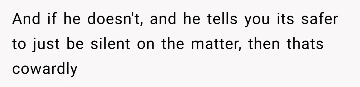 MIL Sends Her A Bill For Christmas, Then Gets Angry When The Internet Takes Her Side And if he doesn't, and he tells you its safer to just be silent on the matter, then thats cowardly