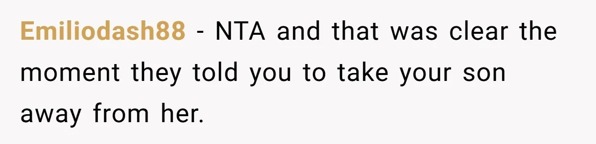 Emiliodash88 − NTA and that was clear the moment they told you to take your son away from her.
