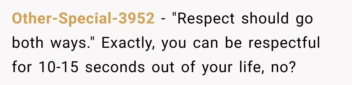 He Chose Not To Bow His Head During A Friend’s Prayer At Dinner, Is That Disrespectful? Other-Special-3952 − "Respect should go both ways." Exactly, you can be respectful for 10-15 seconds out of your life, no?