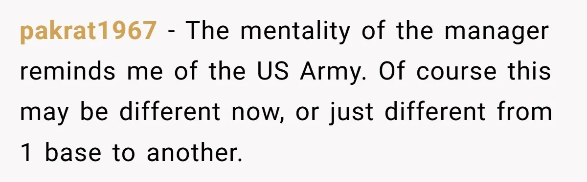 Worker Meets Boss' Doctor's Note Requirement And Ends Up With Surprise Weeklong Paid Vacation pakrat1967 − The mentality of the manager reminds me of the US Army. Of course this may be different now, or just different from 1 base to another.