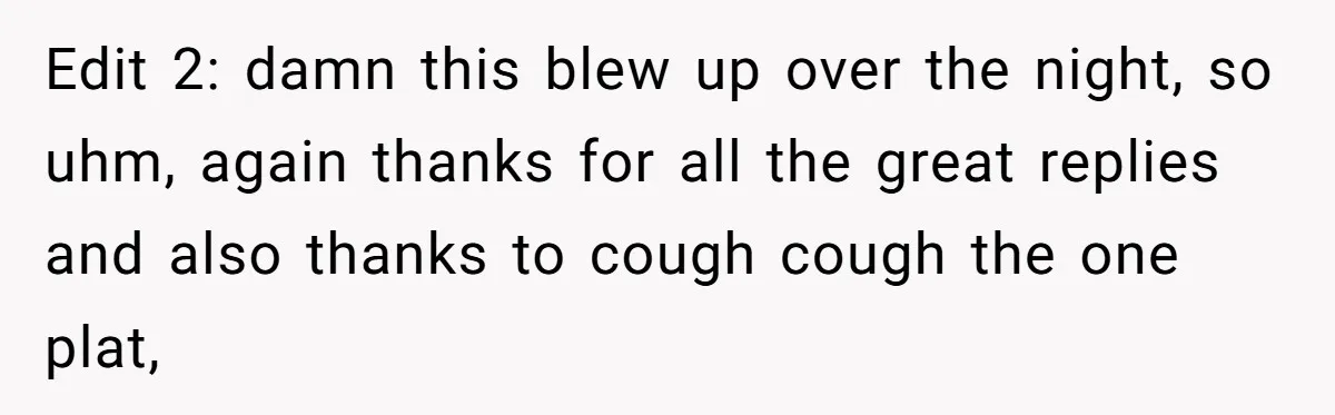Edit 2: damn this blew up over the night, so uhm, again thanks for all the great replies and also thanks to cough cough the one plat,