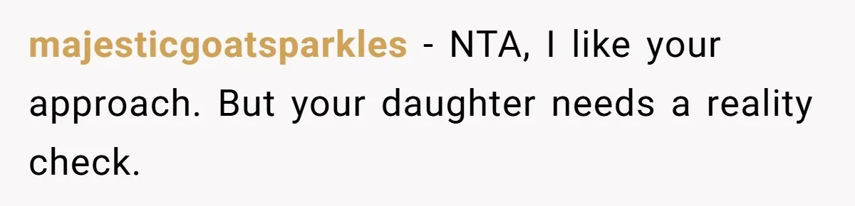 Eldest Brother Refuses To Share His Restaurant Leftovers With 11-Year-Old Sister After A Petty Reason majesticgoatsparkles − NTA, I like your approach. But your daughter needs a reality check.