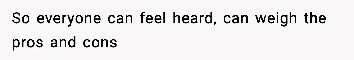 Wife Gets Dream Job Across The Country, But Husband Refuses To Move And Tells Her To Choose Between Career And Family So everyone can feel heard, can weigh the pros and cons