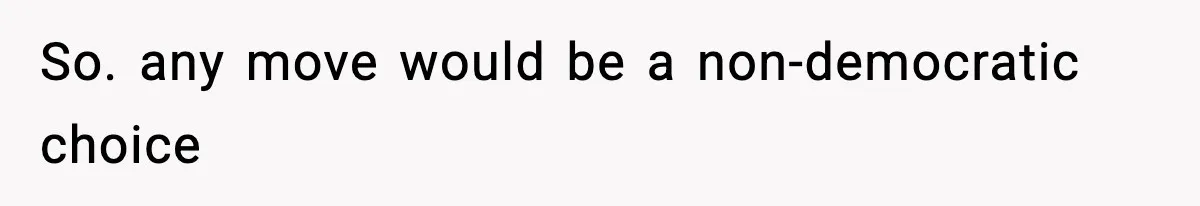Wife Gets Dream Job Across The Country, But Husband Refuses To Move And Tells Her To Choose Between Career And Family So. any move would be a non-democratic choice