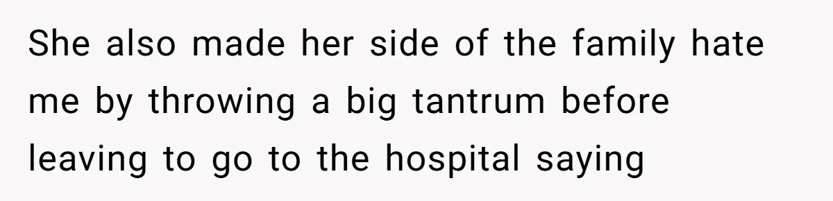 Teen Daughter Snaps And Blames Mom’s Surgery For Destroying Their Entire Relationship She also made her side of the family hate me by throwing a big tantrum before leaving to go to the hospital saying