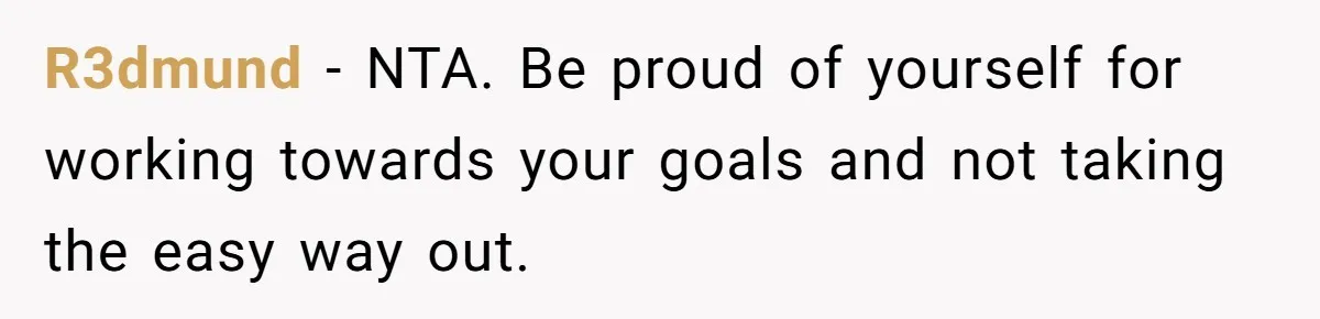 Teen Daughter Snaps And Blames Mom’s Surgery For Destroying Their Entire Relationship R3dmund − NTA. Be proud of yourself for working towards your goals and not taking the easy way out.
