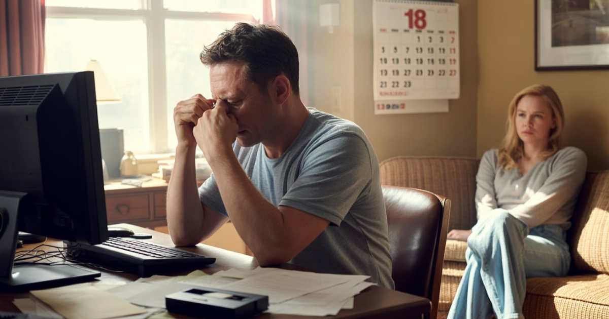 Man Locks Himself Away After Wife Throws Away Tapes Of Late Wife For Daughter’s 18th Birthday