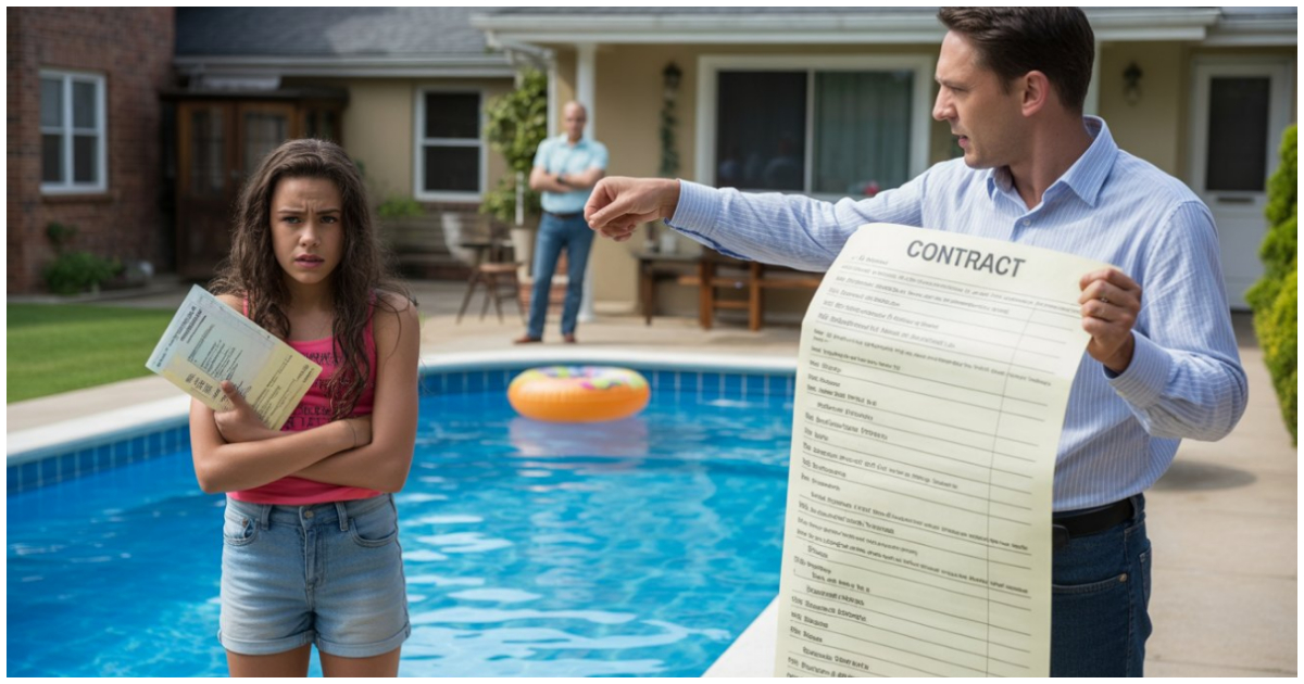 Mom Asks Daughter To Honor Pool Deal, Husband And Family Side With Her, Leaving Mom Shocked
