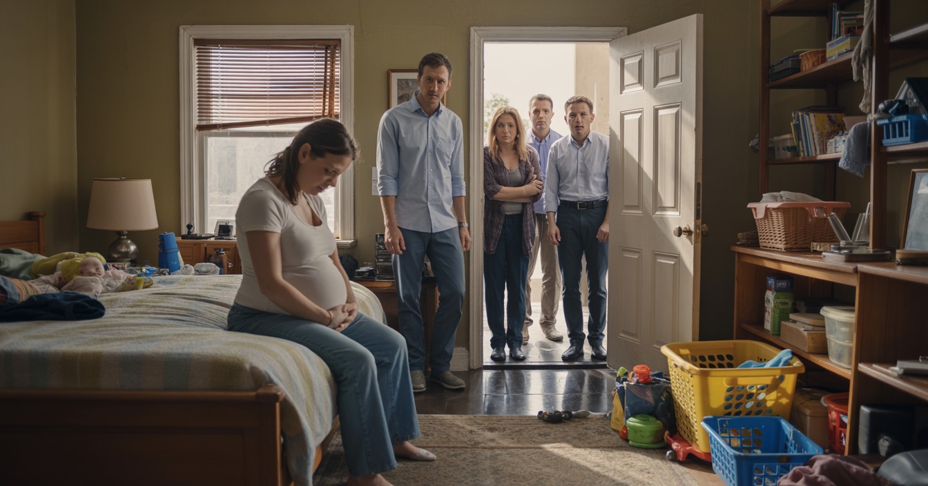 Pregnant Woman Calls Her Mom For Backup After Husband Moves His Brother’s Entire Family Into Their Home