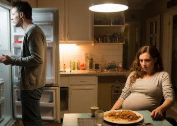 Man Draws The Line After Pregnant Girlfriend Turns Snack Time Into A Full Takeover Man Draws The Line After Pregnant Girlfriend Turns Snack Time Into A Full Takeover