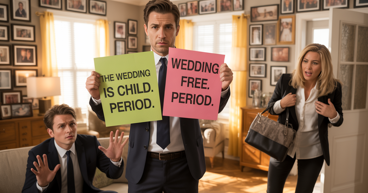 Brother Demands Exception For “Miracle Baby,” Groom Uses Flash Cards And Sparks Family Meltdown