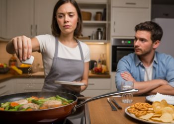Boyfriend With High Blood Pressure Asks Girlfriend To Cut Salt From Meals, She Stands Her Ground