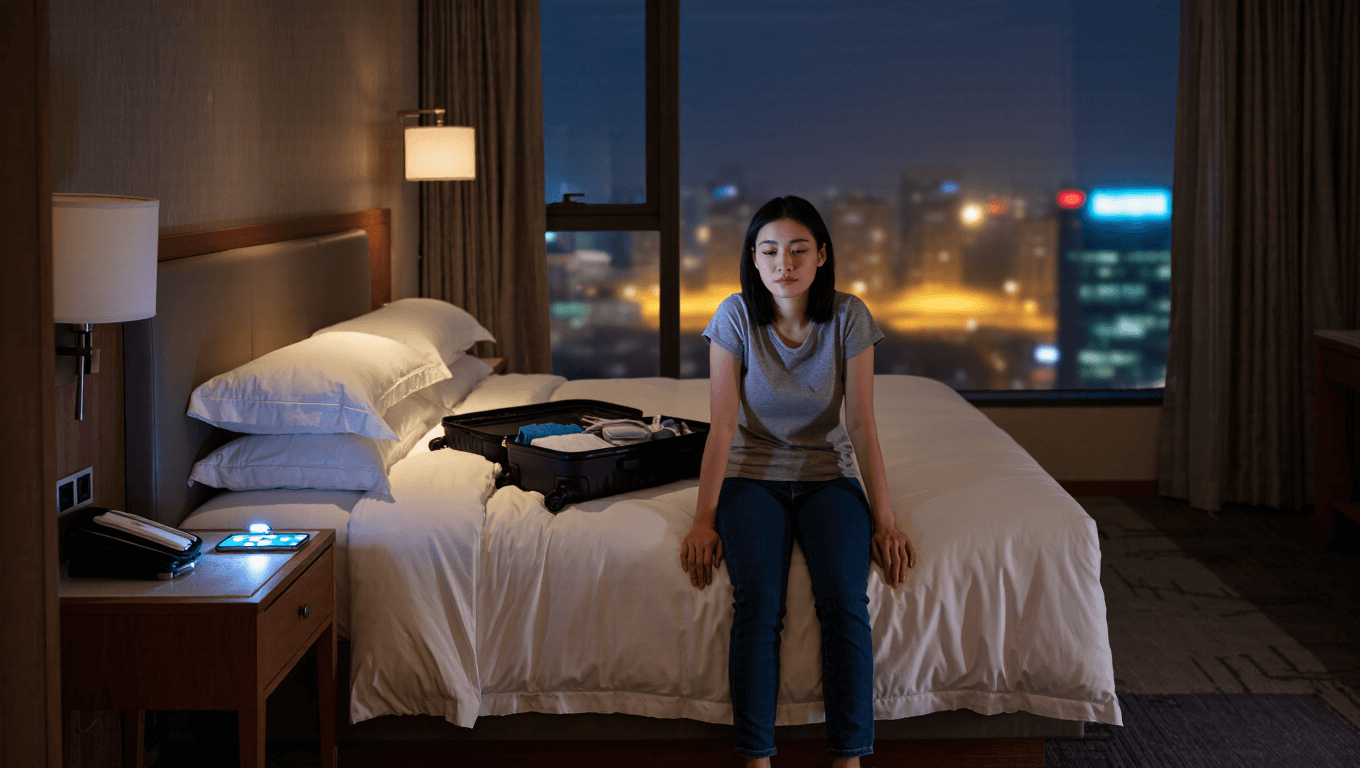 Girlfriend Flees to a Hotel After Boyfriend Refuses to Let Her Sleep