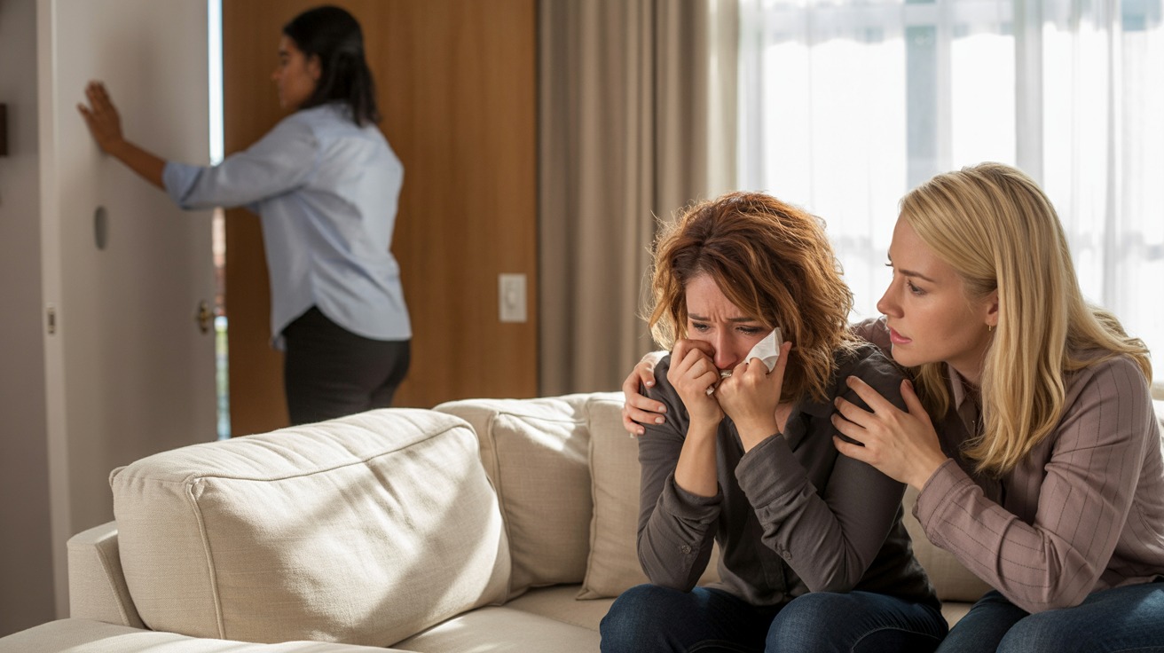 Friend Tells Grieving Mom “God Punished You,” Gets Kicked Out Instantly