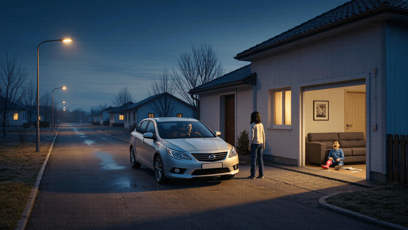 Wife Leaves Husband After He Freezes During Her Child’s Emergency