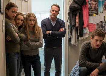 Dad Kicks Daughter’s Friends Out Of House After Infringing On Son’s Space Dad Kicks Daughter’s Friends Out Of House After Infringing On Son’s Space