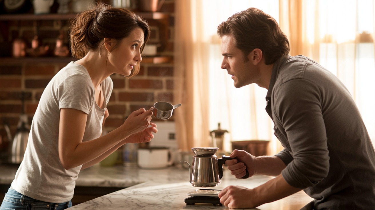 Fiancé Won't Let Her Make Coffee Without Following His Rules, How She Finally Got Fed Up Fiancé Won't Let Her Make Coffee Without Following His Rules, How She Finally Got Fed Up