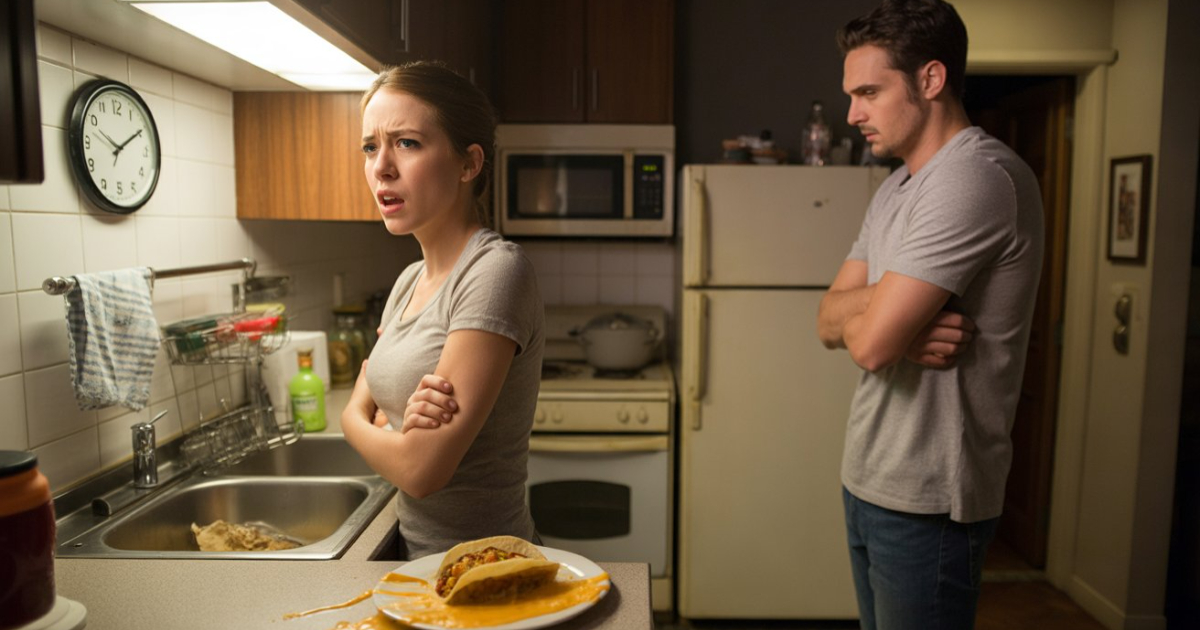 Boyfriend Sneaks Cheese Into Girlfriend’s Taco Despite Her Allergy, Then Whines When She Makes Him Do The Dishes Boyfriend Sneaks Cheese Into Girlfriend’s Taco Despite Her Allergy, Then Whines When She Makes Him Do The Dishes
