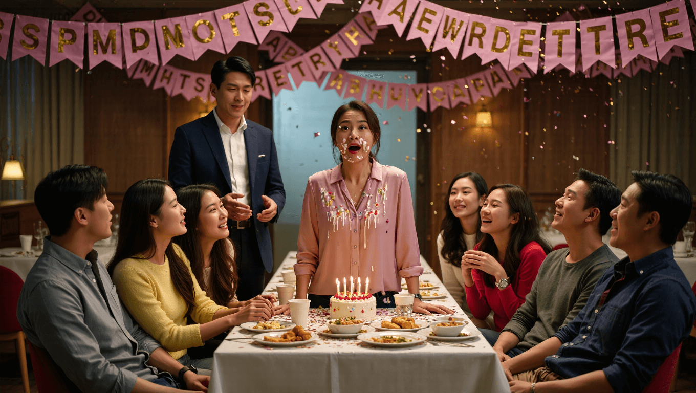 He Forced Her Face Into The Cake For Laughs, She Ended The Party And The Relationship He Forced Her Face Into The Cake For Laughs, She Ended The Party And The Relationship