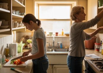 Mom Insists On Sharing The Kitchen Every Morning, Daughter Finally Loses Patience Mom Insists On Sharing The Kitchen Every Morning, Daughter Finally Loses Patience