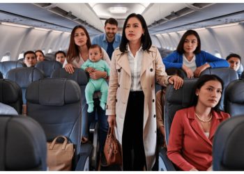 Passenger Refuses to Move and Confronts Entitled Parents Mid Flight Passenger Refuses to Move and Confronts Entitled Parents Mid Flight