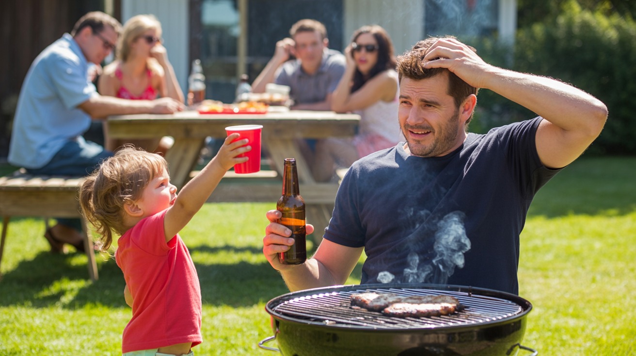 Uncle Lets 3-Year-Old Taste Beer At Cookout, Chaos Erupts As She Won’t Stop Drinking Uncle Lets 3-Year-Old Taste Beer At Cookout, Chaos Erupts As She Won’t Stop Drinking