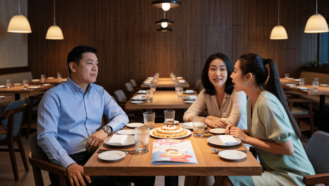 New Girlfriend Pressures Ex-Wife for Advice After One Awkward Birthday Dinner New Girlfriend Pressures Ex-Wife for Advice After One Awkward Birthday Dinner