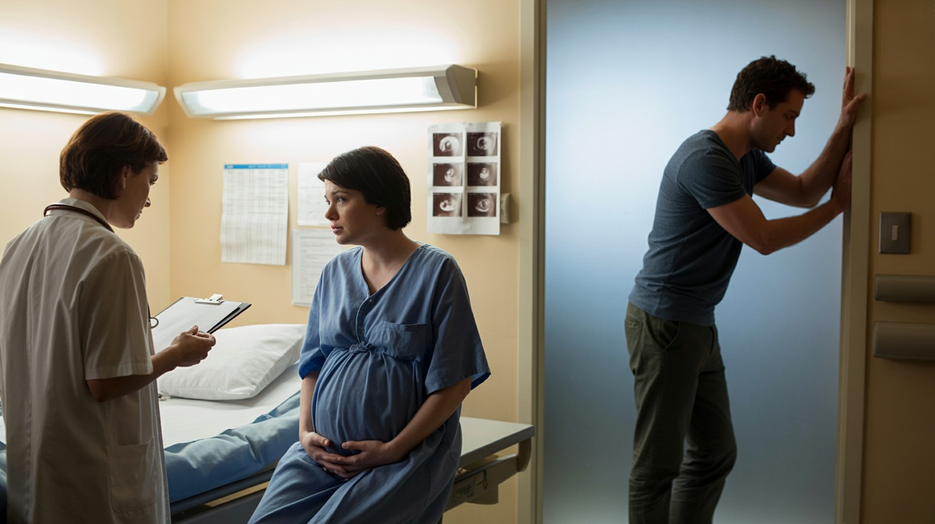 Doctor Warns Pregnant Woman Of High-Risk Condition, Her Husband Still Thinks He Knows Better Doctor Warns Pregnant Woman Of High-Risk Condition, Her Husband Still Thinks He Knows Better