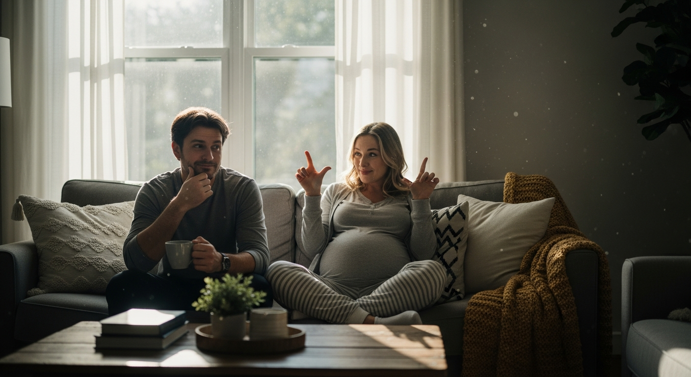 Wife Bargains With Husband: He Wants Mom in Delivery Room, She Wants Dad at His Colonoscopy Wife Bargains With Husband: He Wants Mom in Delivery Room, She Wants Dad at His Colonoscopy